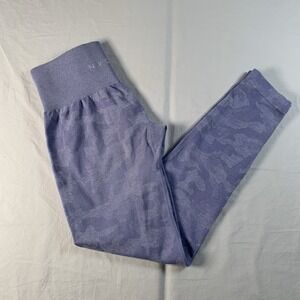 NVGTN Women's Size Small Athletic Leggings Purple Camo Stretch Activewear